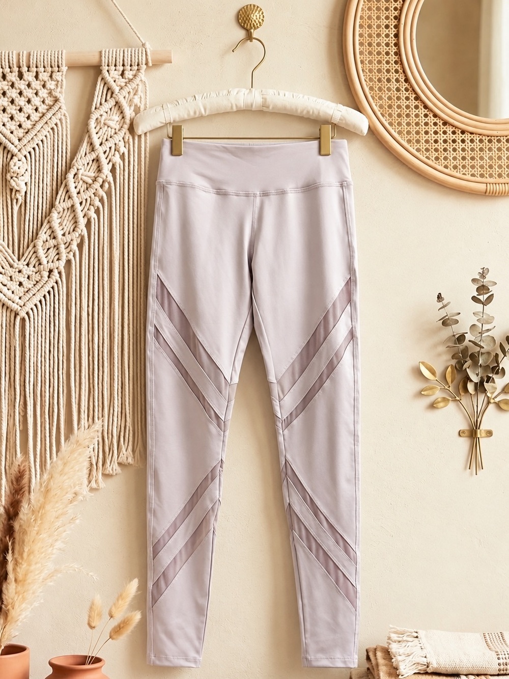 Forever 21 Women’s Athletic Leggings - Dusty Lavender